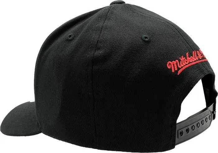 Mitchell & Ness - Mitchell & Ness INTL449 Houston Rockets Black Pinch Panel OS