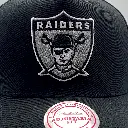 Mitchell & Ness Las Vegas Raiders MVP Team Colour Logo Black OSFM_5479