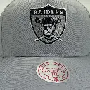 Mitchell & Ness - Mitchell & Ness Las Vegas Raiders Pro Crown Pinch Core Grey OSFM