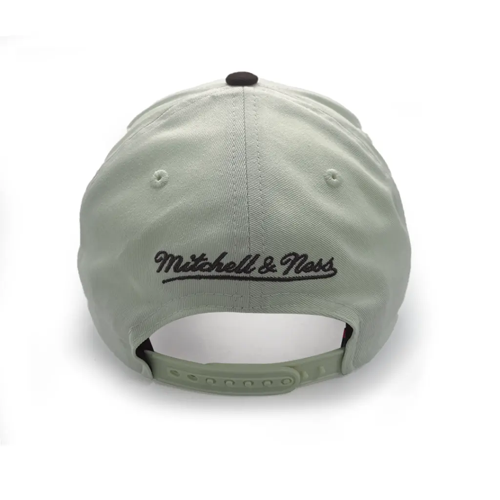 Mitchell & Ness Las Vegas Raiders Pro Crown Pinch Team Colour White Cream/Black OSFM_5511