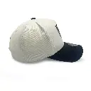 Mitchell & Ness Las Vegas Raiders Pro Crown Pinch Team Colour White Cream/Black OSFM_5512