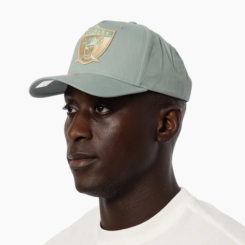 Mitchell & Ness - Mitchell & Ness Las Vegas Raiders Pro-Crown Seasonal Core Green OSFM