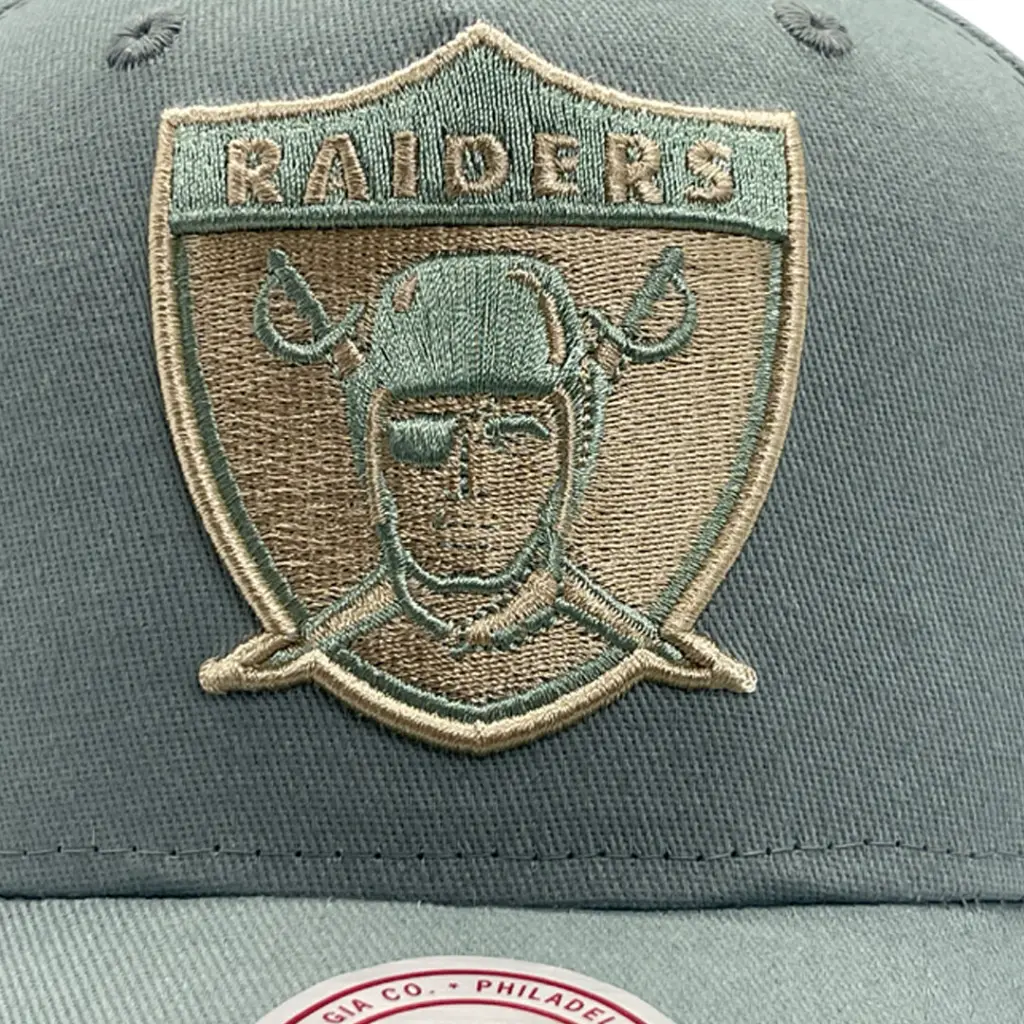 Mitchell & Ness - Mitchell & Ness Las Vegas Raiders Pro-Crown Seasonal Core Green OSFM
