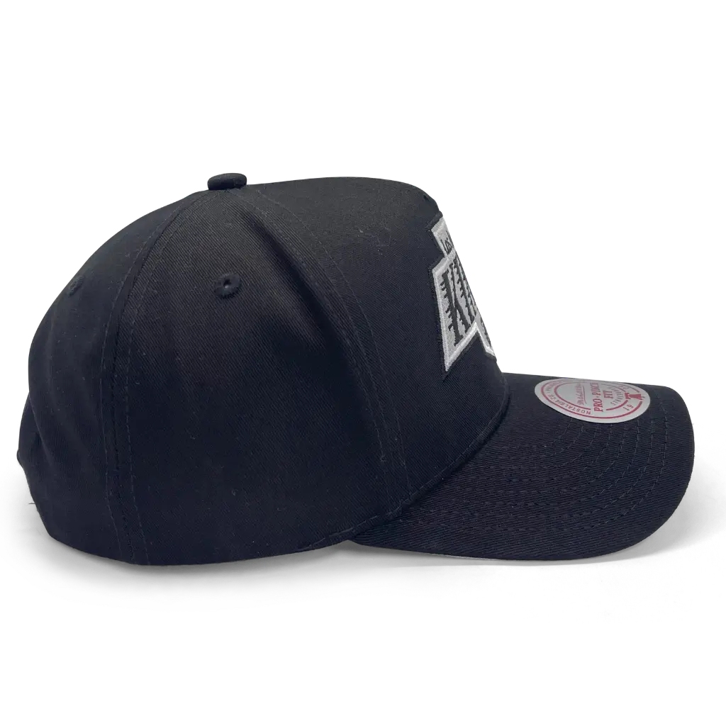 Mitchell & Ness Los Angeles Kings Pro Crown Pinch Core Black OSFM_5538