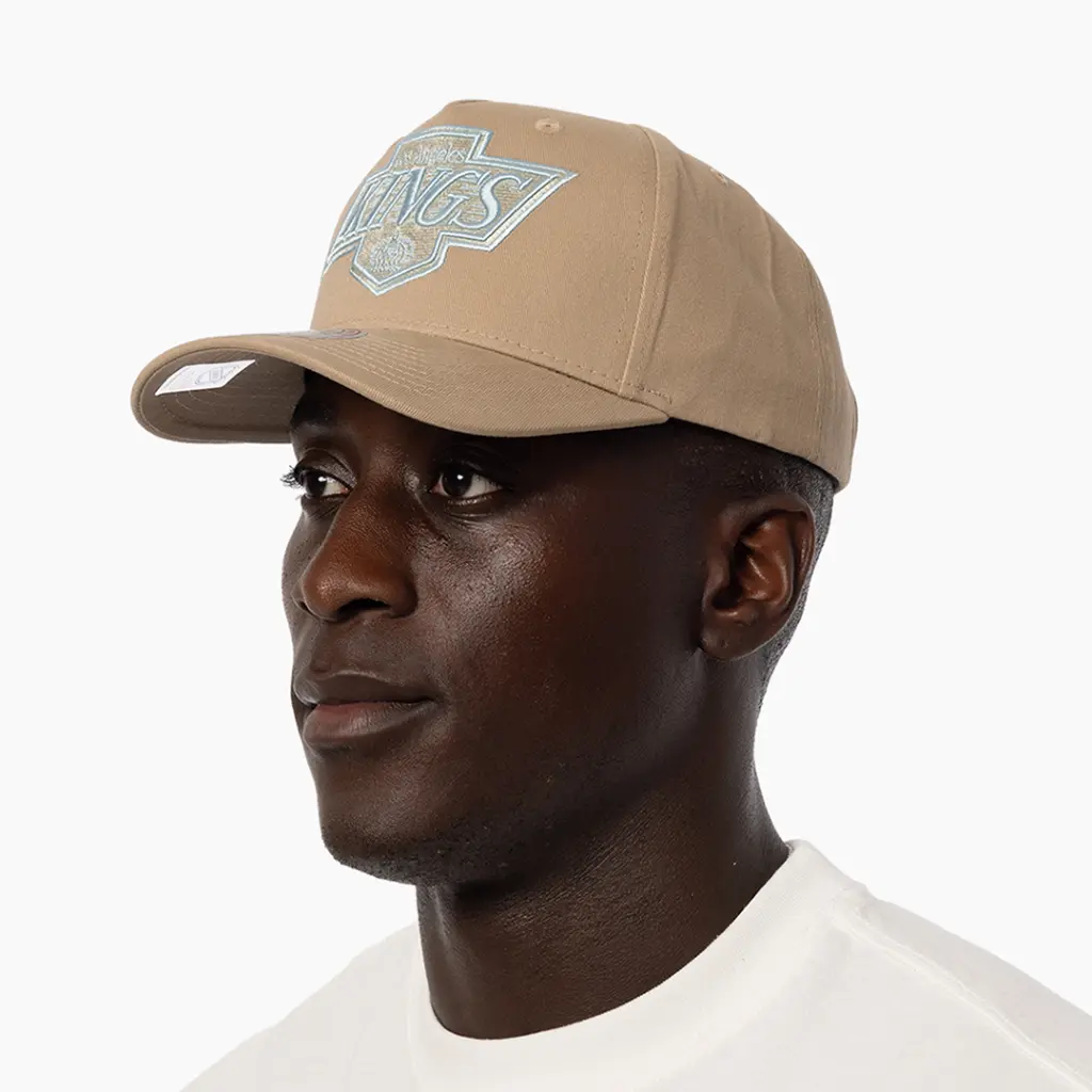 Mitchell & Ness - Mitchell & Ness Los Angeles Kings Pro-Crown Seasonal Core Khaki OSFM