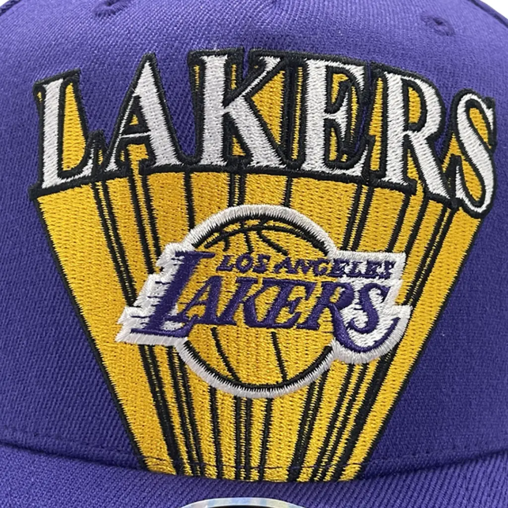 Mitchell & Ness - Mitchell & Ness Los Angeles Lakers MVP Buzzer Beater Purple OSFM