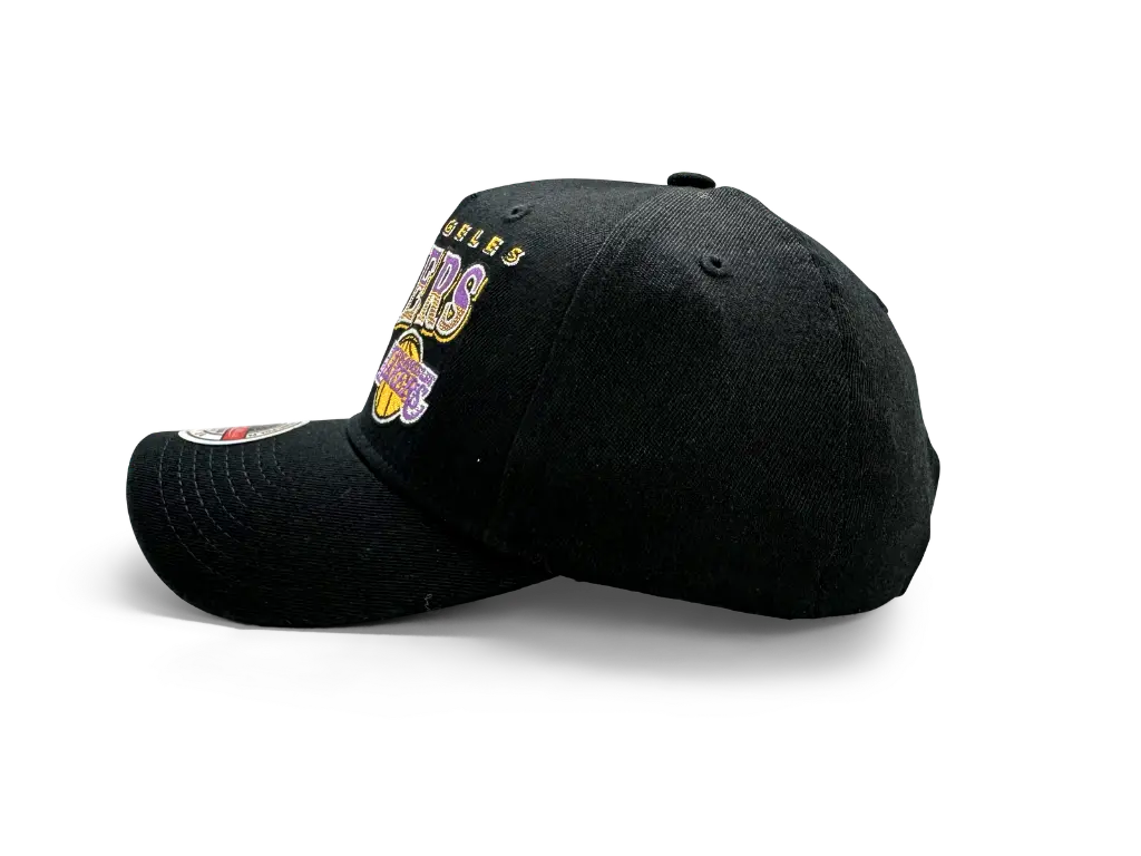 Mitchell & Ness Los Angeles Lakers MVP Line Work Black OSFM_5557