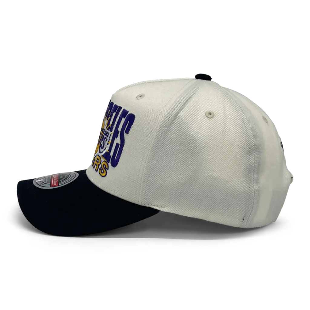 Mitchell & Ness Los Angeles Lakers MVP Post Up Vintage White OSFM_5560