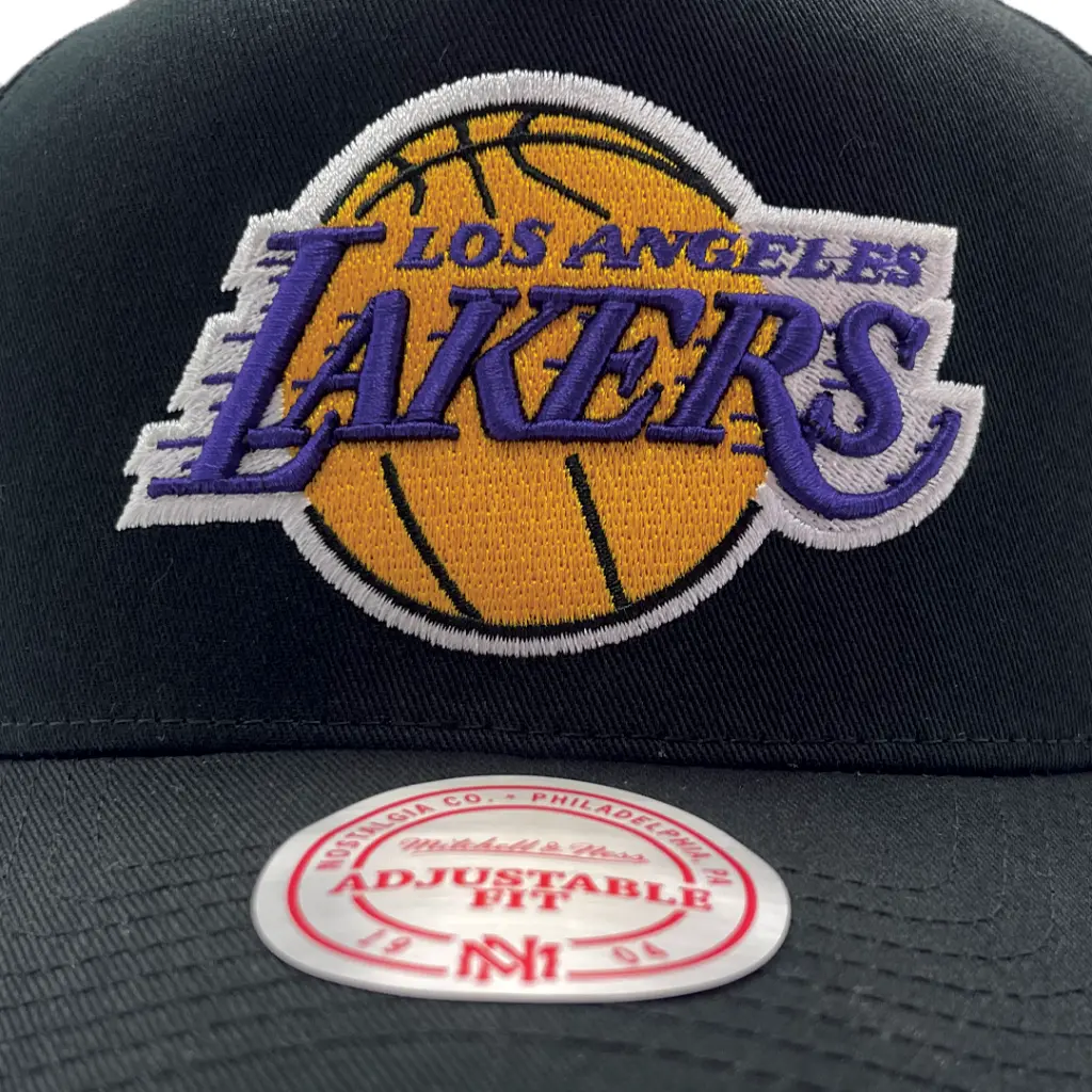 Mitchell & Ness - Mitchell & Ness Los Angeles Lakers MVP Team Colour Logo Black OSFM