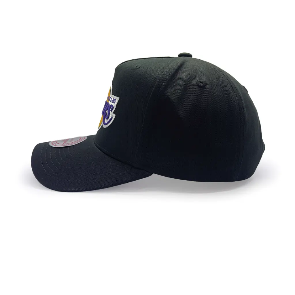 Mitchell & Ness Los Angeles Lakers MVP Team Colour Logo Black OSFM_5564