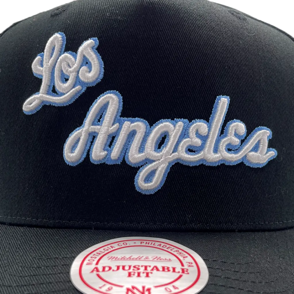 Mitchell & Ness Los Angeles Lakers MVP Team Colour Wordmark Black OSFM_5566