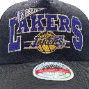 Mitchell & Ness - Mitchell & Ness Los Angeles Lakers NBA Classic Red Pennant Snapback Black OSFM MNLL2096
