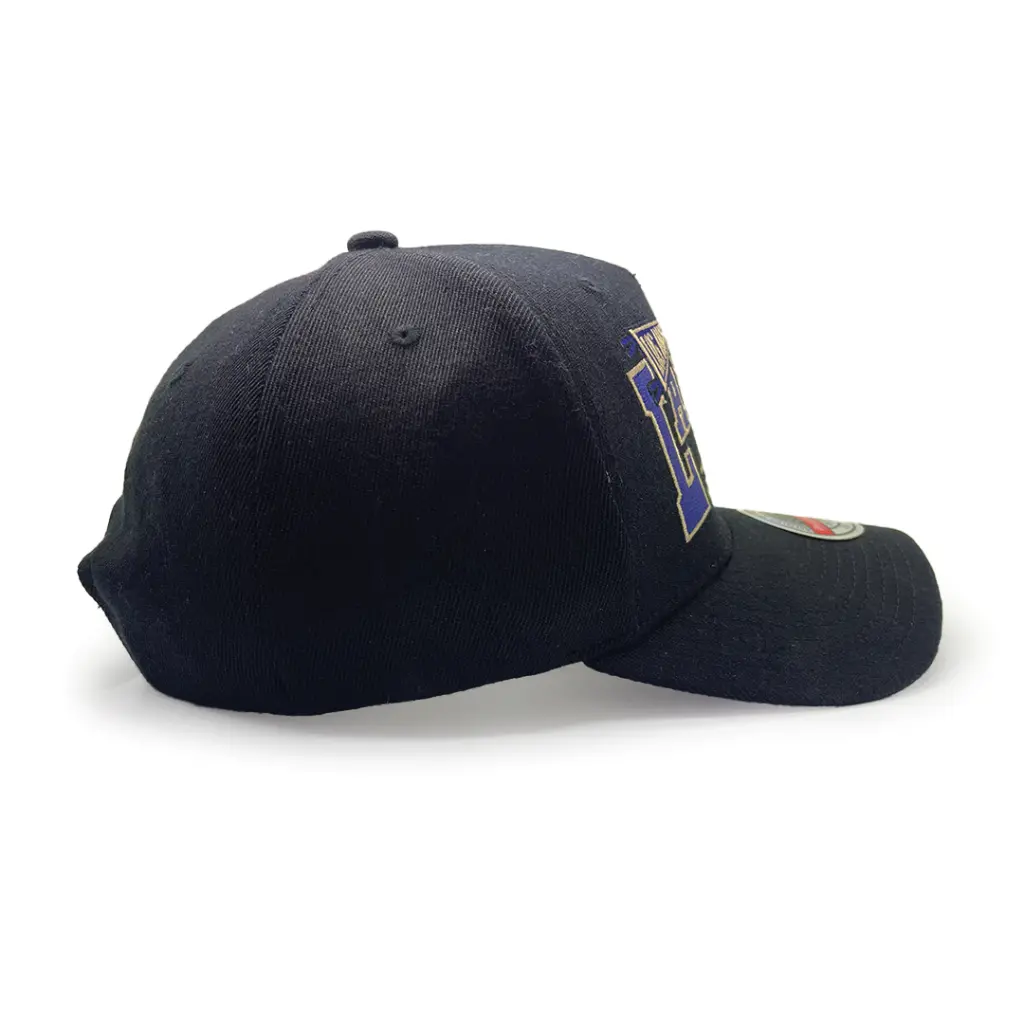 Mitchell & Ness Los Angeles Lakers NBA Classic Red Pennant Snapback Black OSFM MNLL2096_5596
