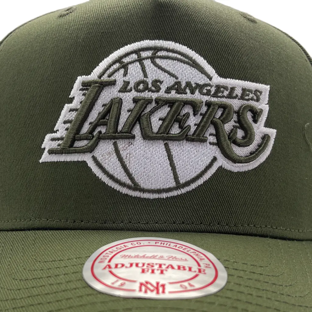 Mitchell & Ness Los Angeles Lakers NBA Core Sport Olive OSFM MNLL2002_5601