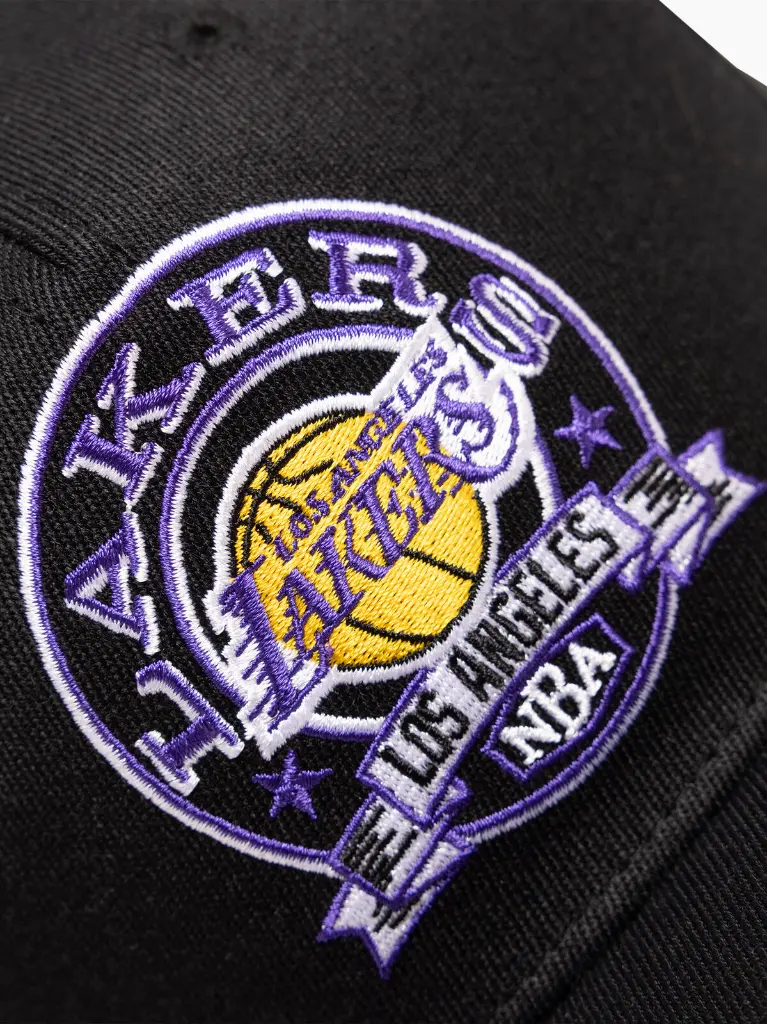Mitchell & Ness - Mitchell & Ness Los Angeles Lakers NBA Emblem MVP Black/Purple OSFM MNLL3115
