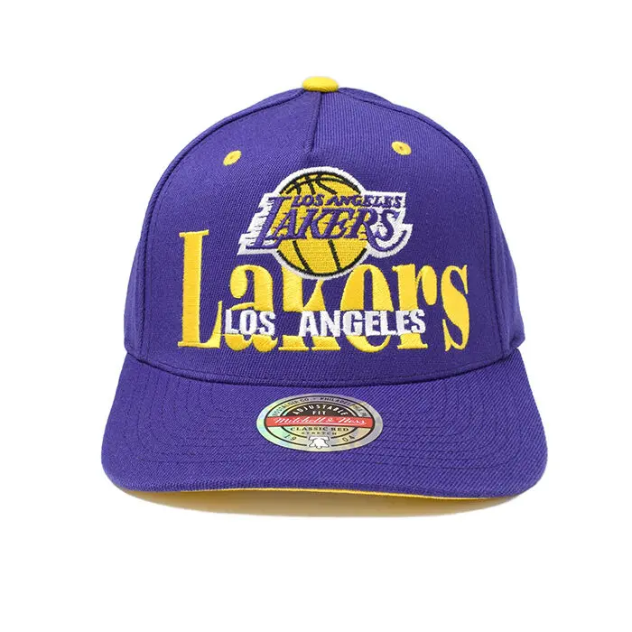 Mitchell & Ness - Mitchell & Ness Los Angeles Lakers NBA On Top Pinch Purple OSFM MNLL21108