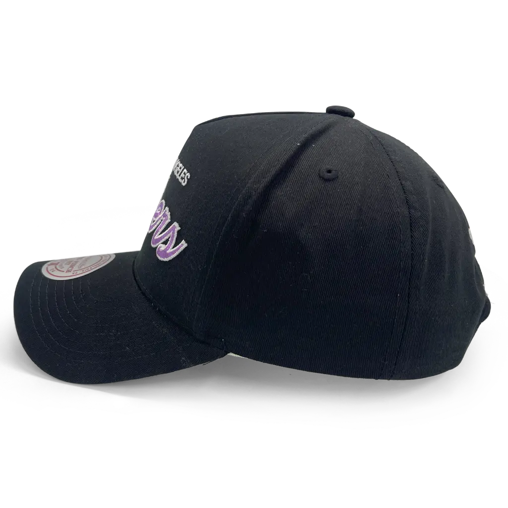 Mitchell & Ness - Mitchell & Ness Los Angeles Lakers Pro Crown Pinch Core Black OSFM