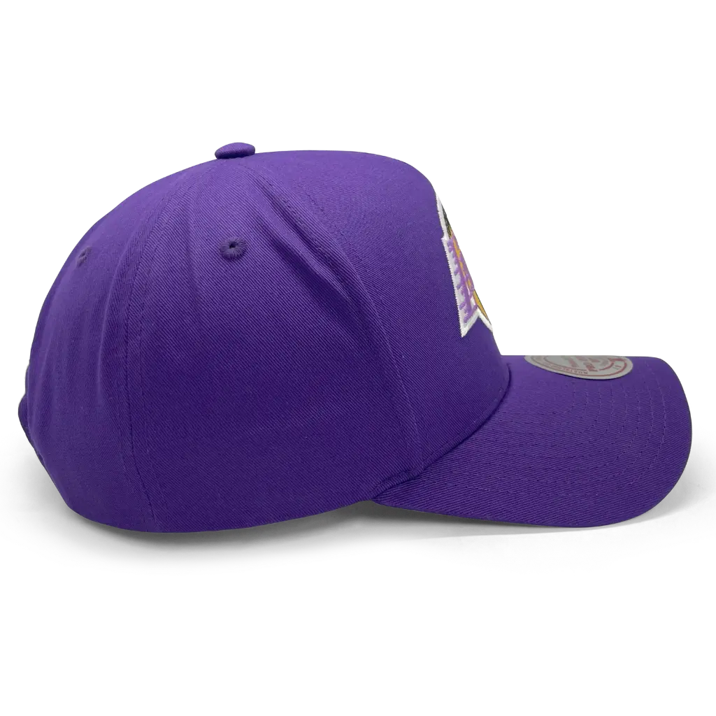 Mitchell & Ness Los Angeles Lakers Pro Crown Pinch Core Purple OSFM_5644