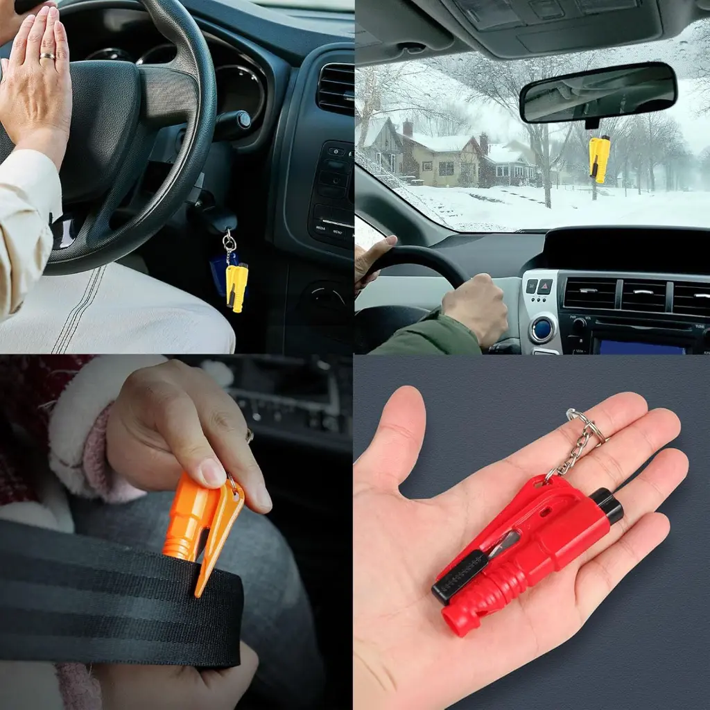 What You Need - 3 in 1 Car Emergency Escape Tool