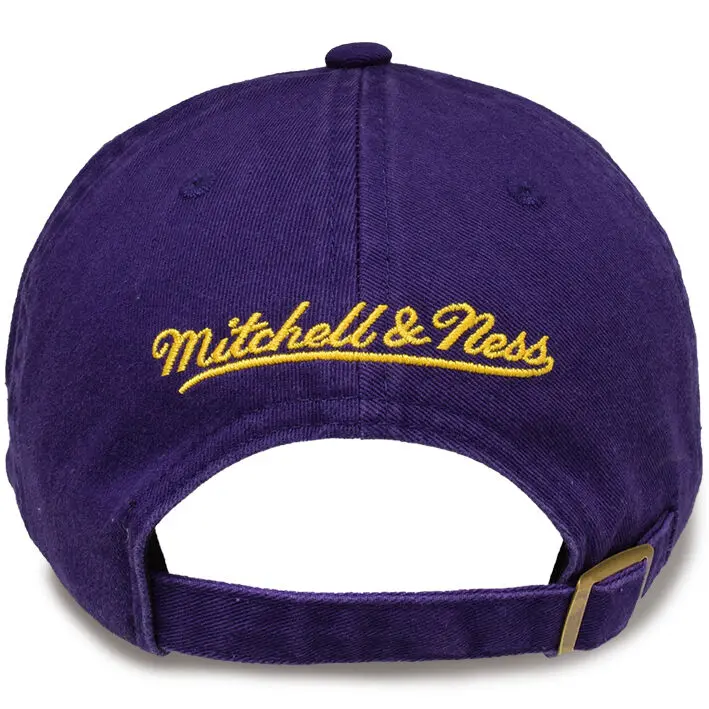 Mitchell & Ness - Mitchell & Ness MNLL20001 Los Angeles Lakers Vint Thread SW Dad Hat Purple OSFM
