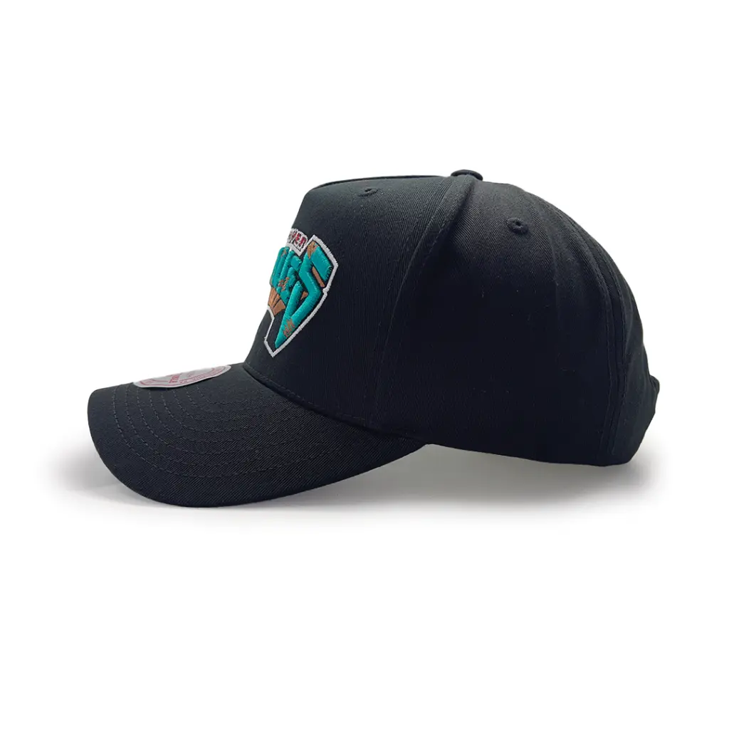 Mitchell & Ness - Mitchell & Ness Memphis Grizzlies NBA Team Colour Wordmark MVP Black OSFM MNVG2116