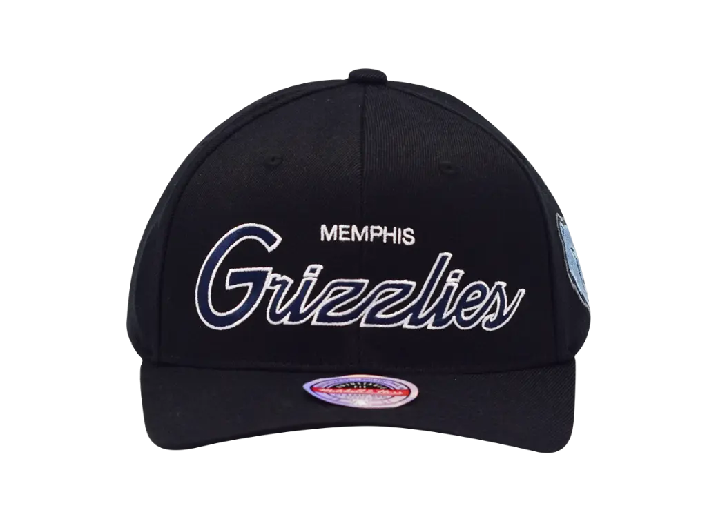 Mitchell & Ness - Mitchell & Ness Memphis Grizzlies NBA Team Script Black OSFM MNMG3281