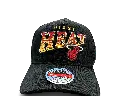 Mitchell & Ness - Mitchell & Ness Miami Heat MVP Line Work Black OSFM