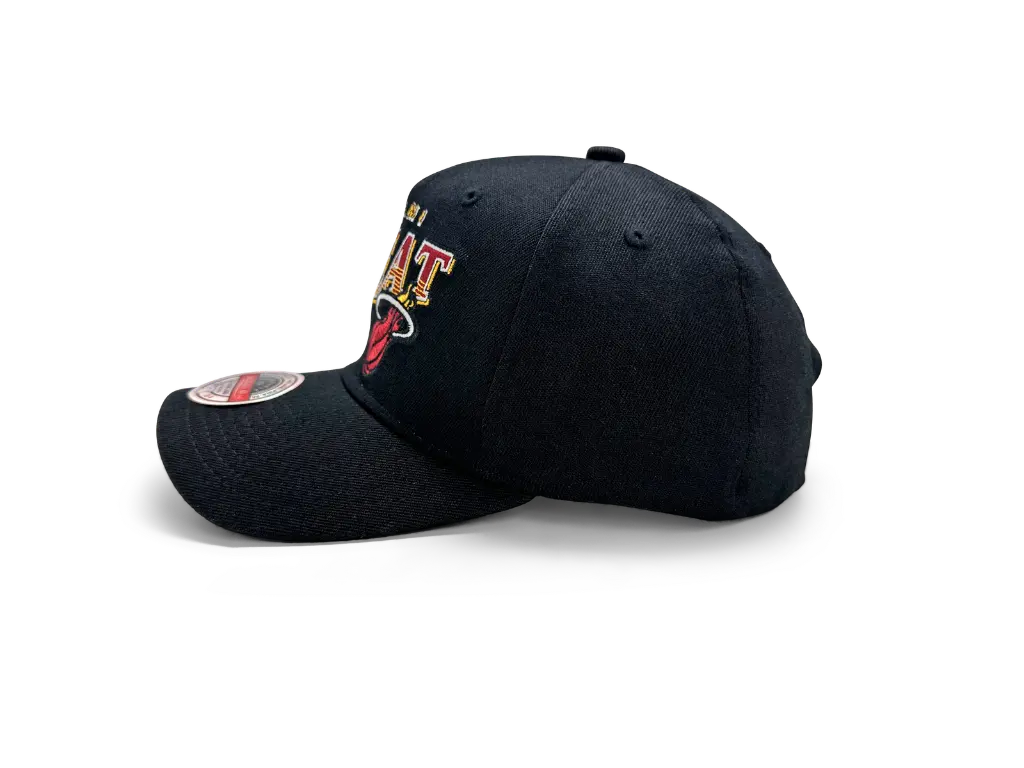 Mitchell & Ness - Mitchell & Ness Miami Heat MVP Line Work Black OSFM