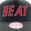 Mitchell & Ness - Mitchell & Ness Miami Heat MVP Team Colour Wordmark Black OSFM