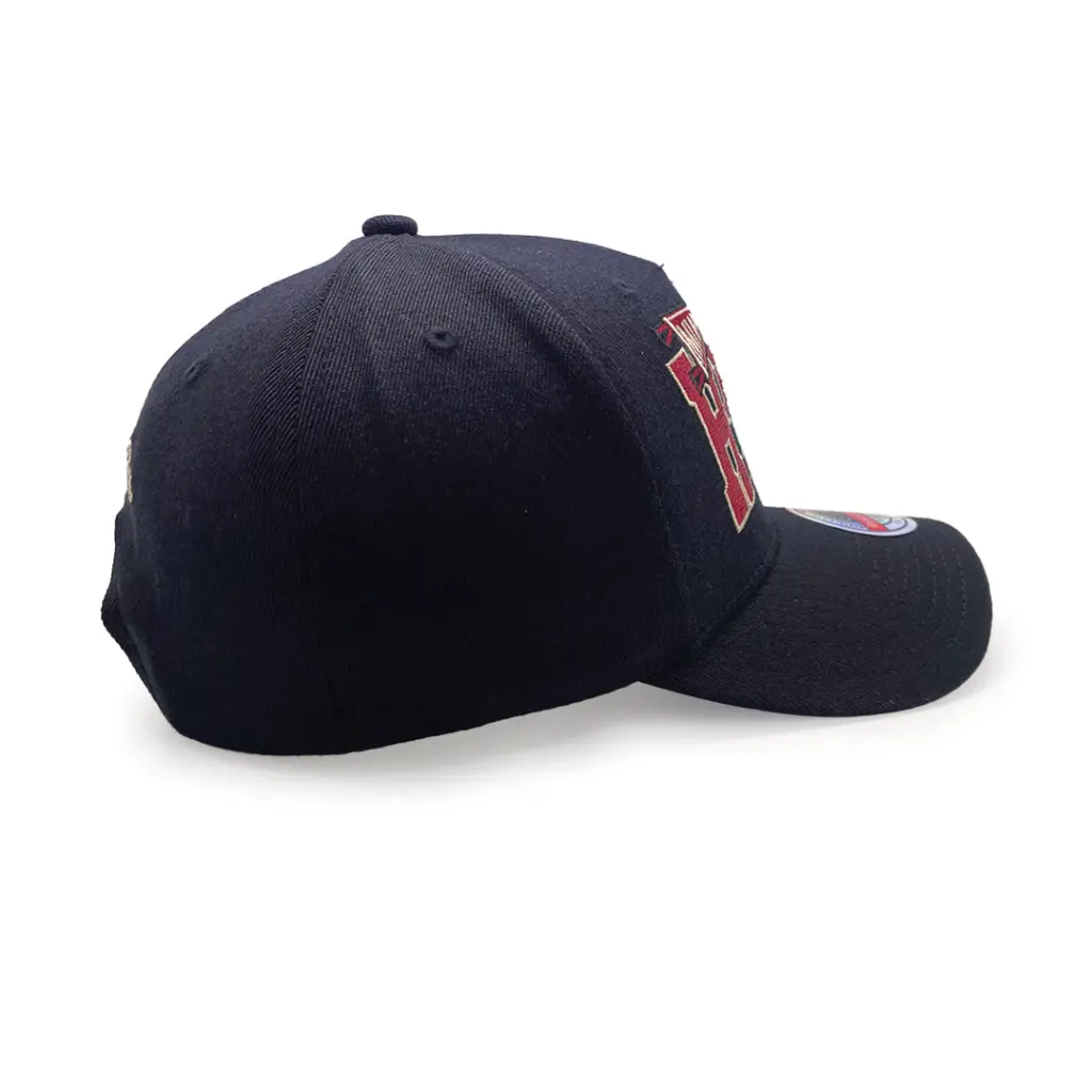 Mitchell & Ness Miami Heat NBA Classic Red Pennant Snapback Black OSFM MNMH2096_5972