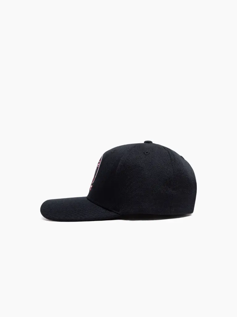 Mitchell & Ness - Mitchell & Ness Miami Heat NBA Emblem MVP Black/Red OSFM MNMH3115