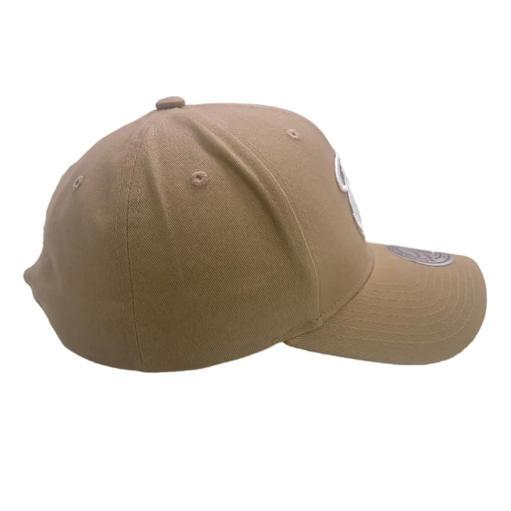Mitchell & Ness Miami Heat Pro Crown Seasonal Spring Khaki OSFM_5990