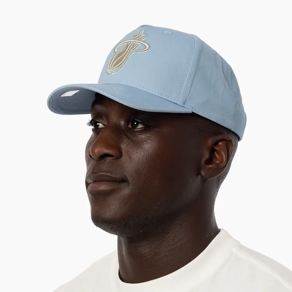 Mitchell & Ness - Mitchell & Ness Miami Heat Pro-Crown Seasonal Core Light Blue OSFM