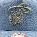 Mitchell & Ness - Mitchell & Ness Miami Heat Pro-Crown Seasonal Core Light Blue OSFM