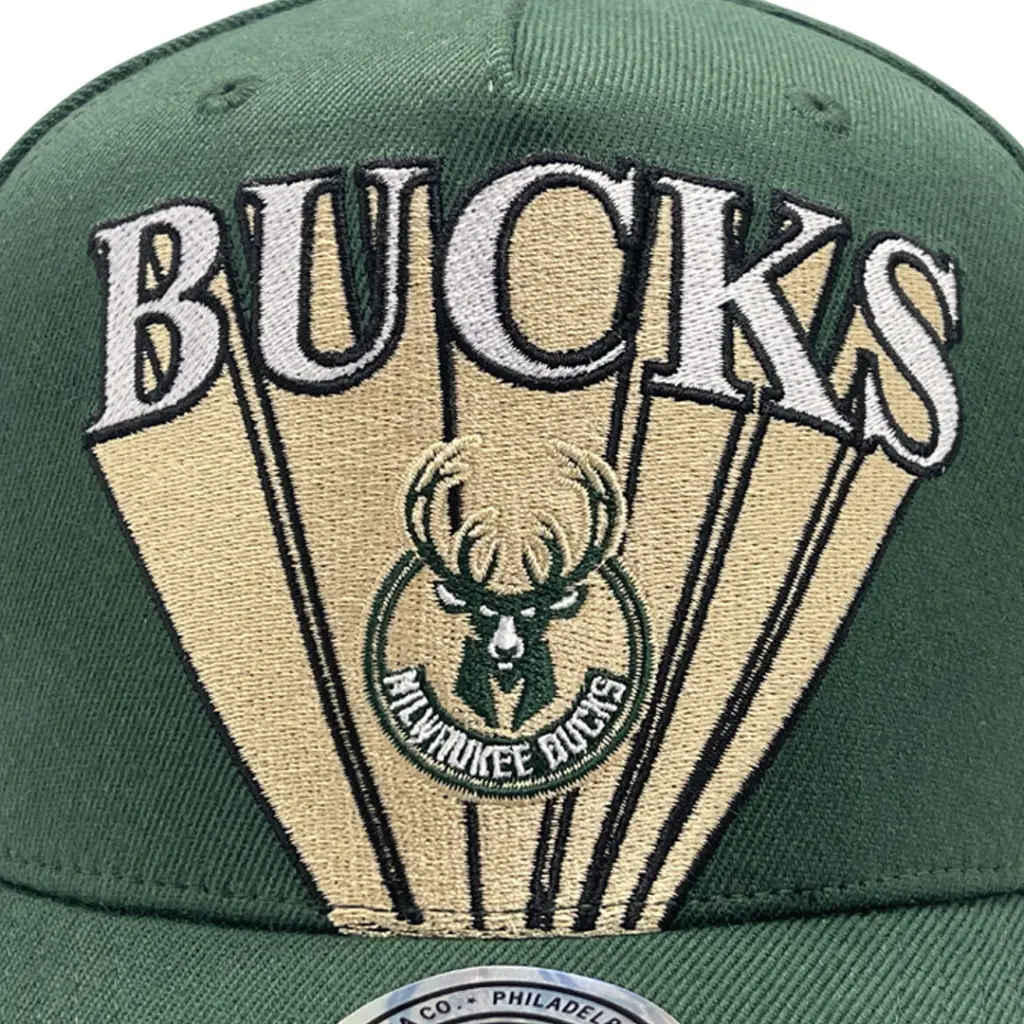 Mitchell & Ness - Mitchell & Ness Milwaukee Bucks MVP Buzzer Beater Green OSFM