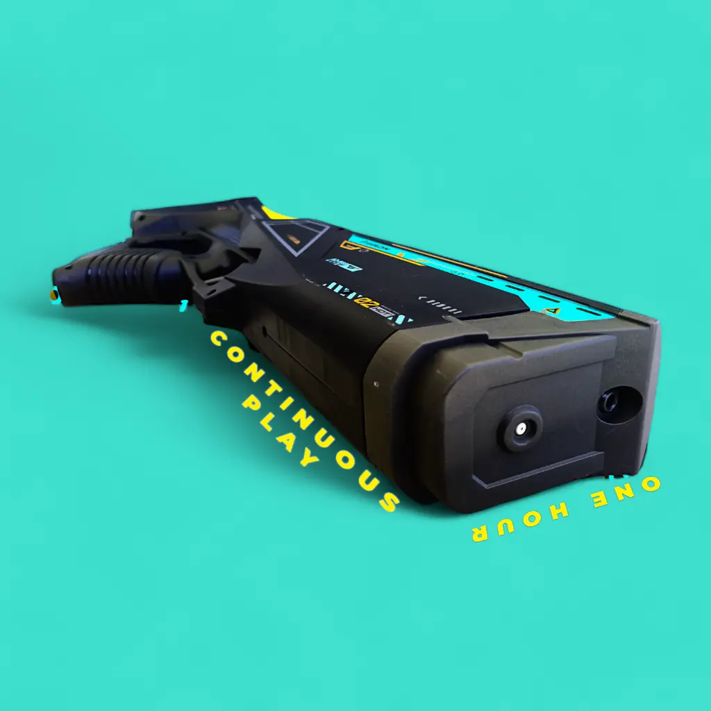 Double Hydro Blaster | T-03 | 12FT Range | 550ml | Rechargeable Battery_606