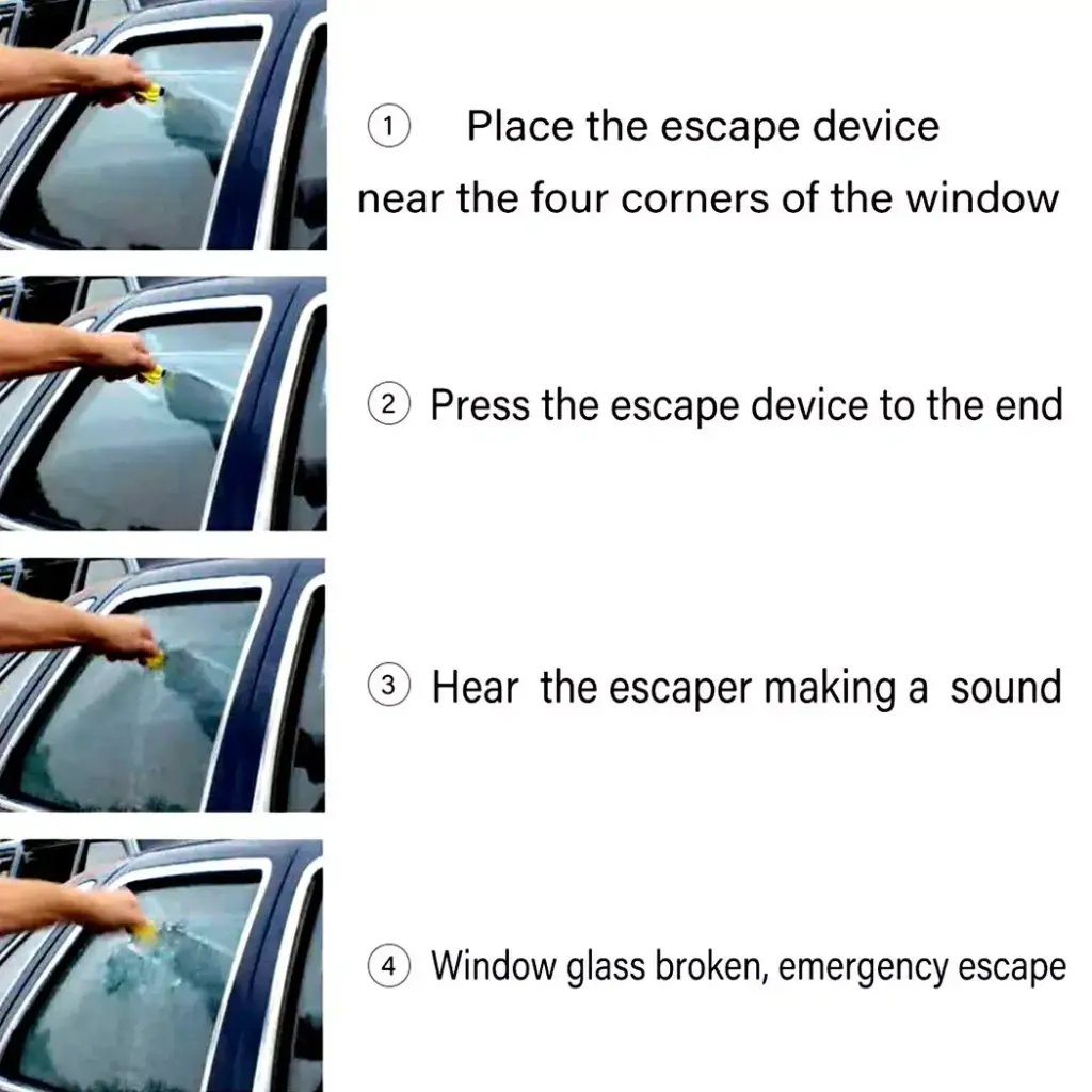 What You Need - 3 in 1 Car Emergency Escape Tool