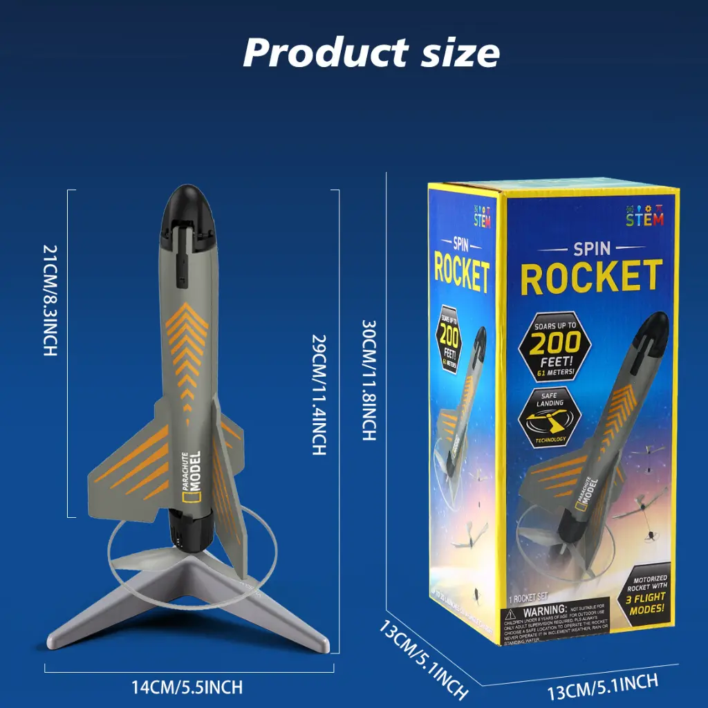 What You Need - Electric Flying Rocket | Soars Up To 200ft