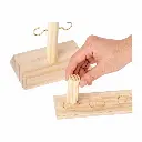 33cm Wooden Hook and Ring Toss Interactive Game_63