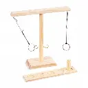 33cm Wooden Hook and Ring Toss Interactive Game_64
