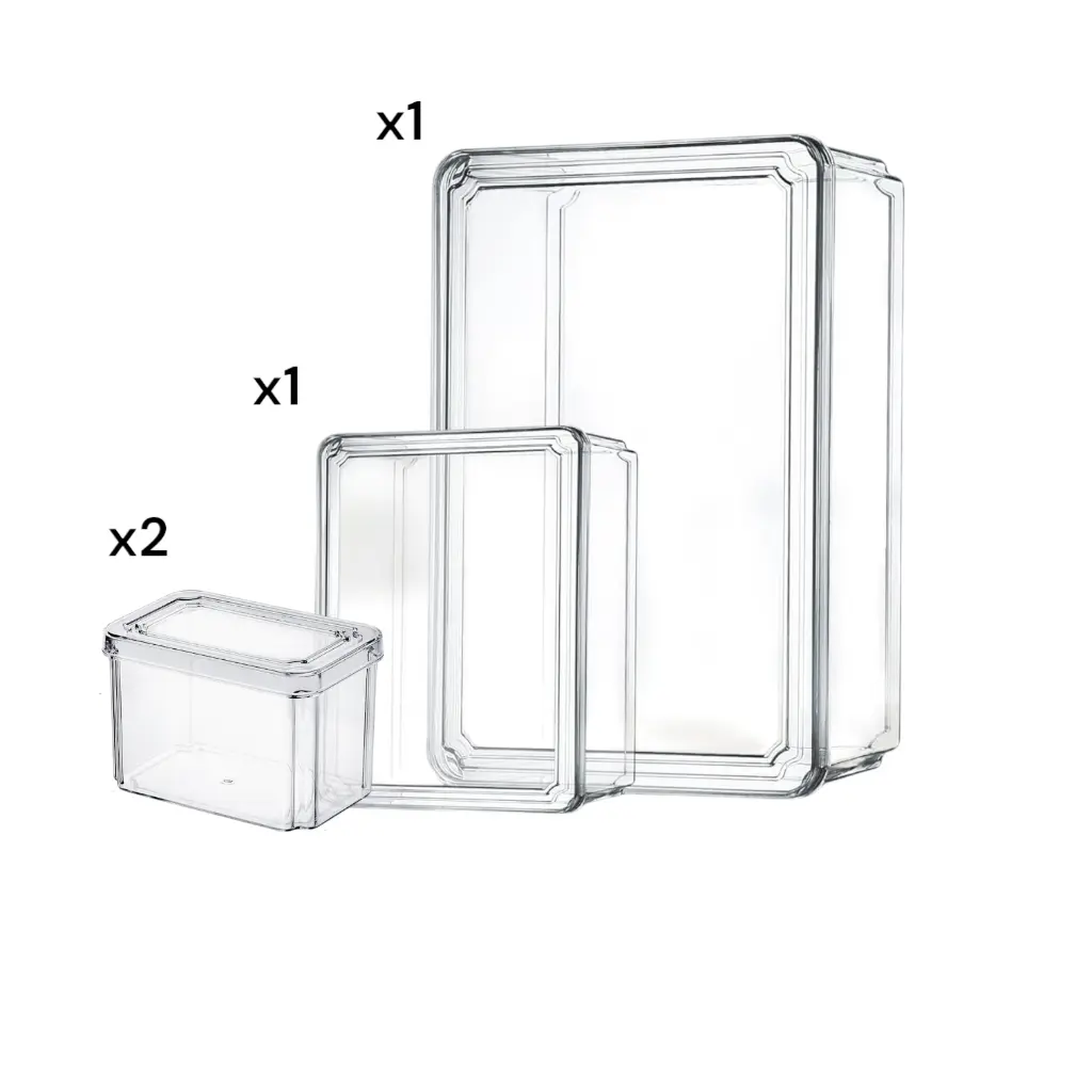 What You Need - 4 Kitchen Food Storage Containers