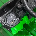 Electric Ride On Car for Kids | 12V | Hulk Green ZoomRider_652