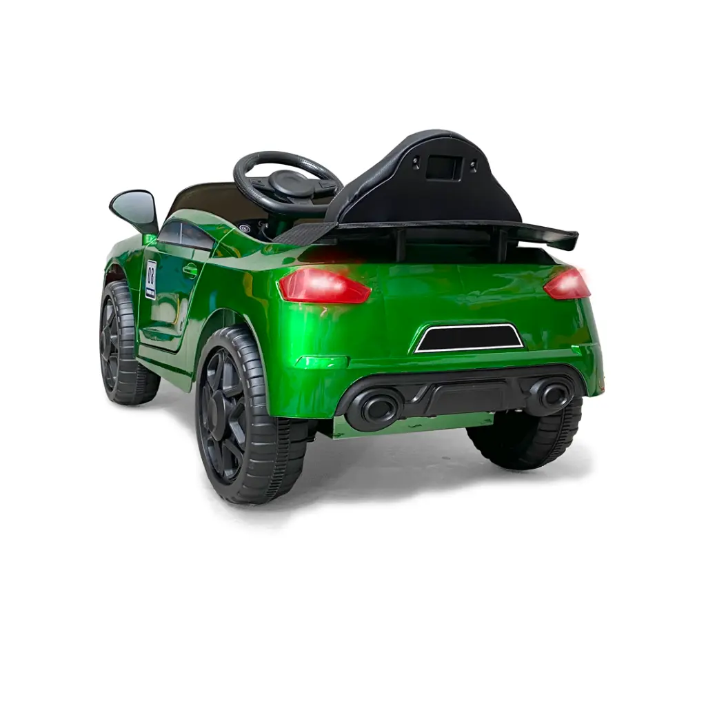 Electric Ride On Car for Kids | 12V | Hulk Green ZoomRider_654