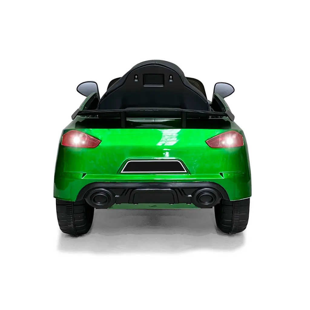Electric Ride On Car for Kids | 12V | Hulk Green ZoomRider_655