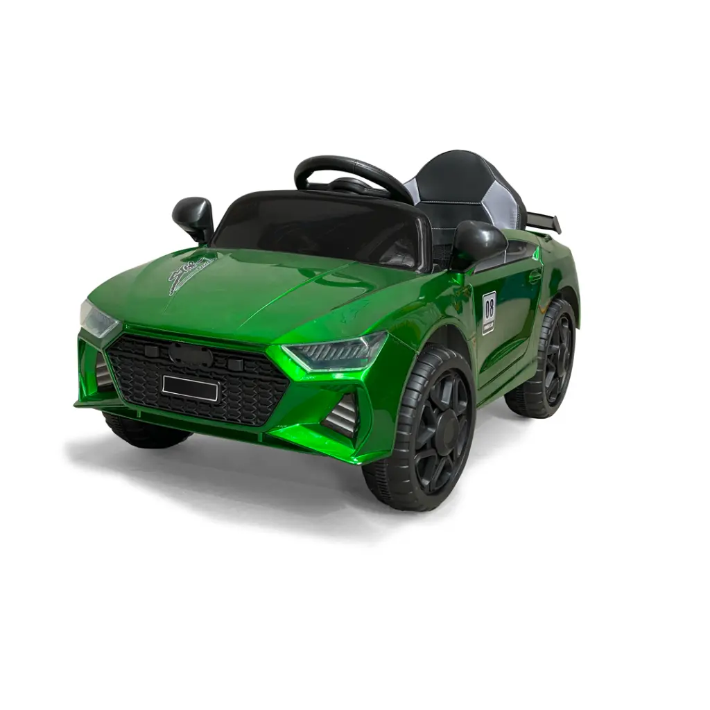 Electric Ride On Car for Kids | 12V | Hulk Green ZoomRider_656