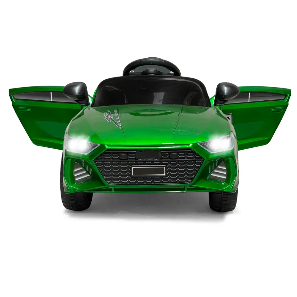 Electric Ride On Car for Kids | 12V | Hulk Green ZoomRider_658