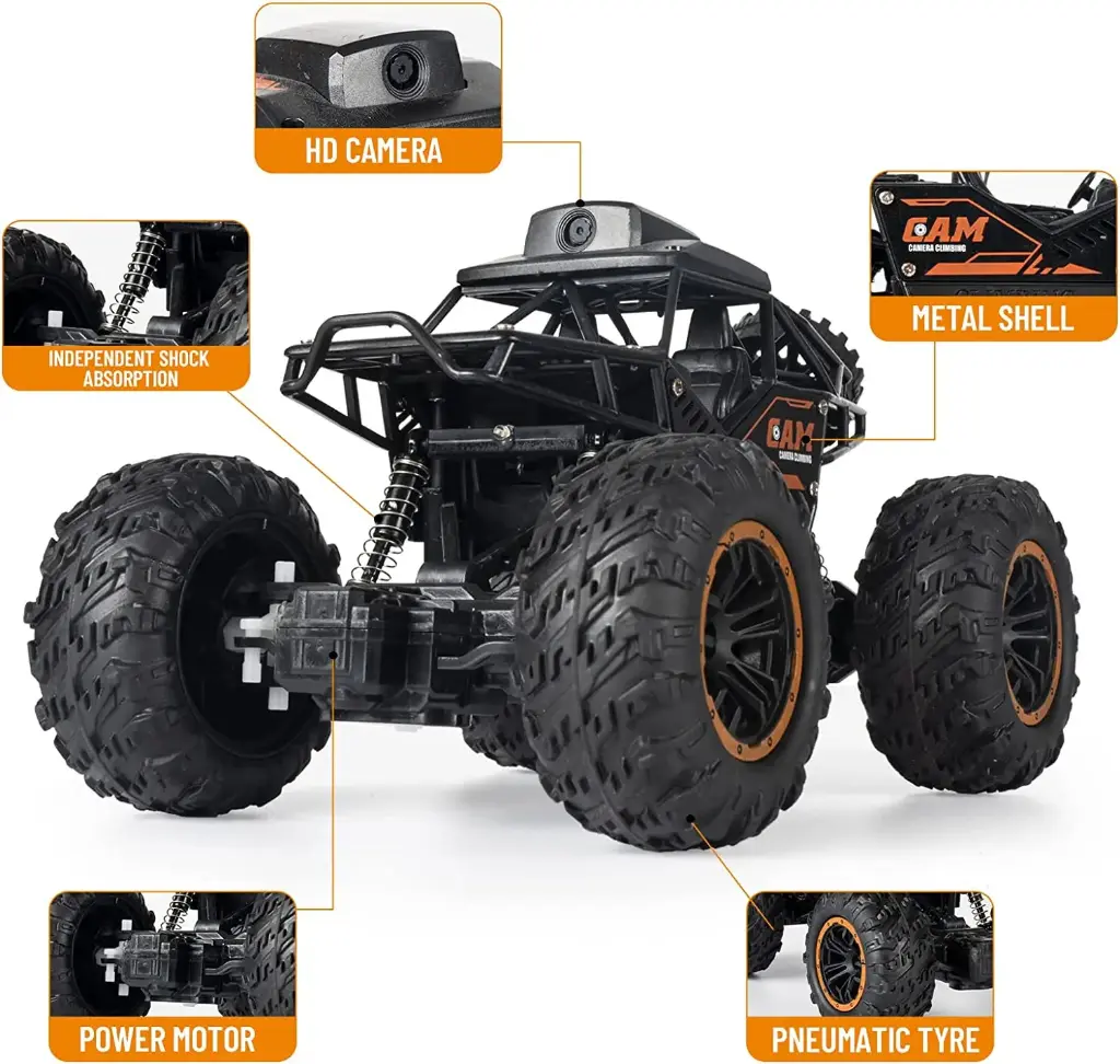 FPV 720P Camera Rock Crawler Remote Control Car_667