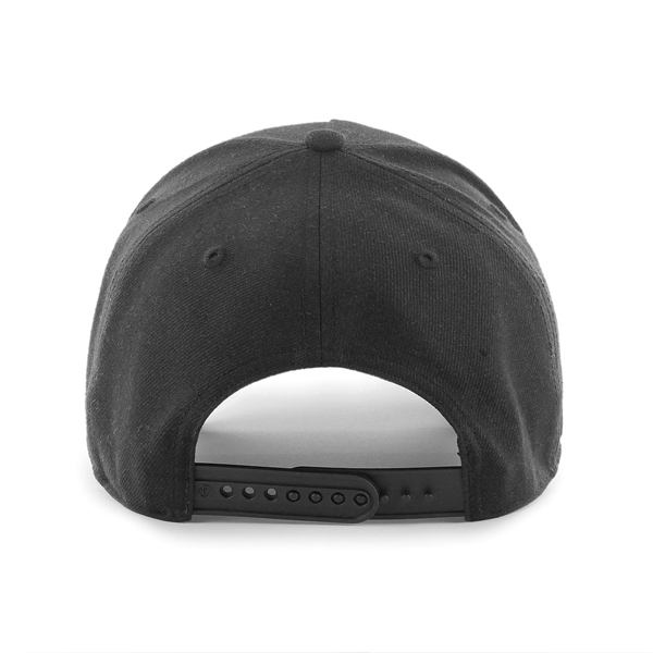 47 Brand Atlanta Braves MLB MVP DT Snapback Core Black/White OSFM B-MPDTP01WBP-BKC_6786