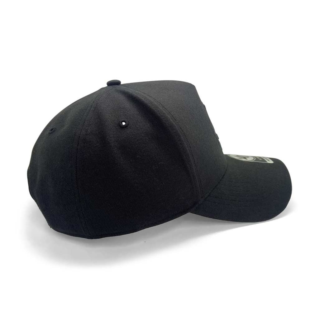47 Brand Chicago Blackhawks MVP DT Snapback Black/Black OSFM_6827