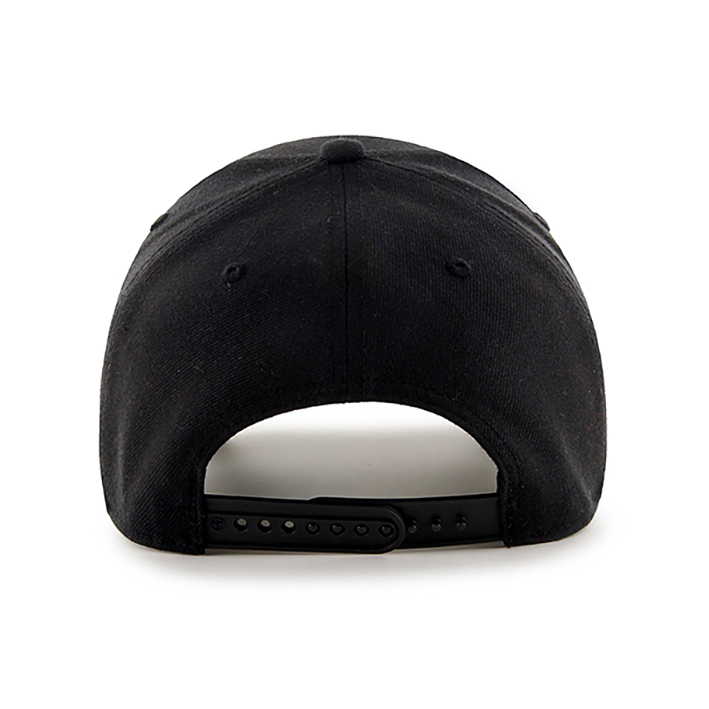 47 Brand Los Angeles Dodgers MLB MVP DT Snapback Black/Black OSFM B-MPDTP12WBP-BKB_6876